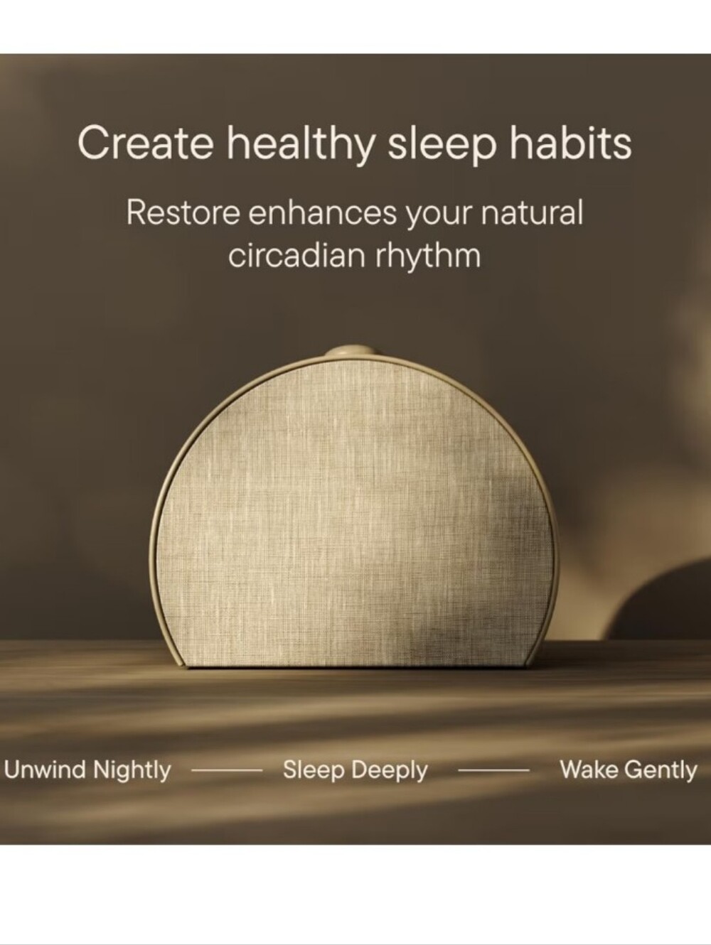 Hatch Restore 2 Sunrise Alarm Clock, Smart Light, Sleep Audio - Picture 3 of 9
